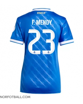 Billige Fotballdrakt Real Madrid Ferland Mendy #23 Replika Tredjedrakt Dame 2025-26 Kortermet Billige Fotballdrakt Real Madrid Ferland Mendy #23 Replika Tredjedrakt Dame 2025-26 Kortermet